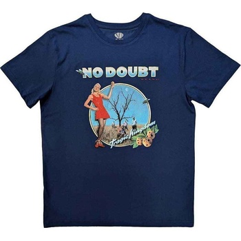 No Doubt Риза Tragic Kingdom Unisex Denim Blue 2XL (NODTS03MD05)