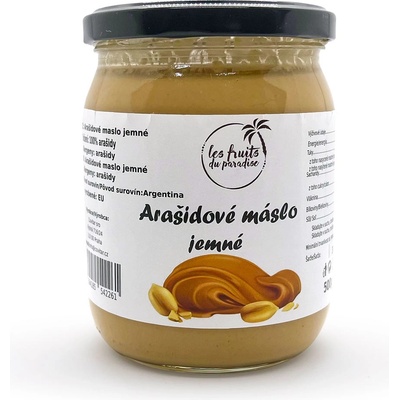 Les fruits du paradis Arašidové maslo jemné 500 g