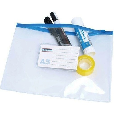 Obal, so zipsom, A5, PVC, DONAU