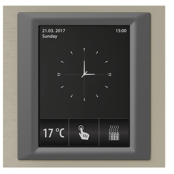 ELKO EP RF Touch-W Сензорно устройство за управление Титан Тъмно сив Слонова кост (RFTW-ATI-BDG-CIV)