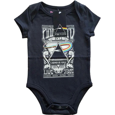 detské body ROCK OFF Pink Floyd Carnegie Hall Poster Toddler Čierna