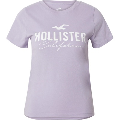HOLLISTER Тениска лилав, размер m