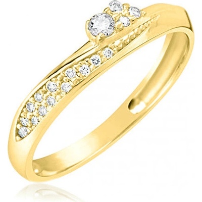 Cutie Diamonds prsten ze žlutého zlata s diamanty DZ6907 2862 10 X 1