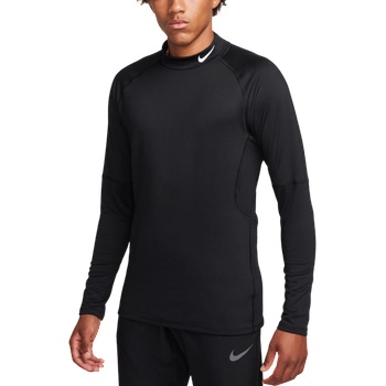 Nike Тениска с дълъг ръкав Nike M NP TOP WARM LS MOCK fb8515-010 Размер M