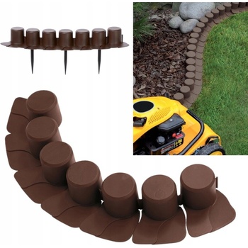 Prosperplast IPAL7 405 x 6 cm hnědá set 8 ks