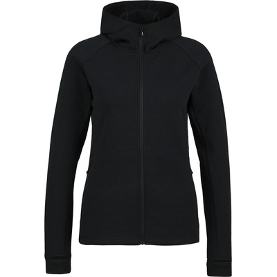 Stoic Дамско поларено яке Stoic Women's MerinoGrid285 NorrdalSt. Zip Hoody Fleece jacket - Black - размер XXL (105-5561-0116)