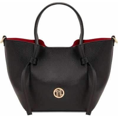 Tuscany Leather kožená kabelka do ruky Legame Čierna