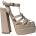 Chic Сандали Chic Women's Strappy Gladiator Flat Sandal - Cream
