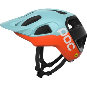 POC Каска за планинско колоездене POC Cularis Bike helmet - Indicolite Blue Matt / Carnelian Orange Matt - размер M 55-58 cm (851-1723-1212)
