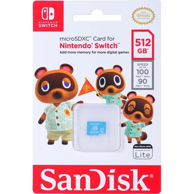 SanDisk MicroSDXC UHS-I 512 GB SDSQXAO-512G-GNCZN