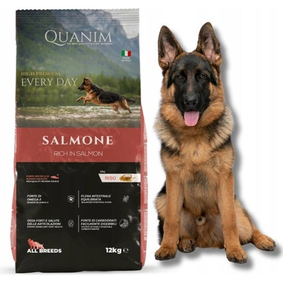Quanim Premium Losos a rýže 12 kg