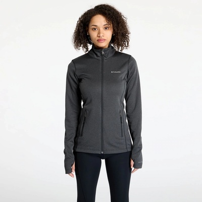 Columbia W Park View Grid Fleece Full Zip Black Heather