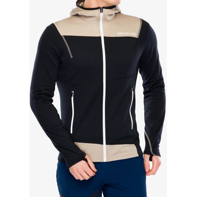 Ortovox fleece light Hoody black raven/black raven