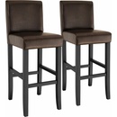 tectake 403512 hnědá 2 ks