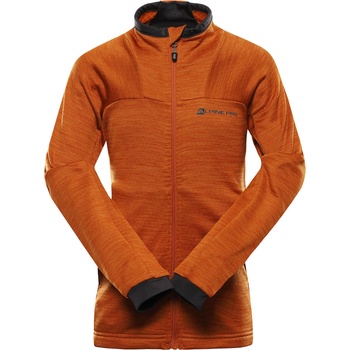 Alpine Pro Детска бързосъхнеща суитшърт ALPINE PRO ONNECO 3 golden oak ALPINE PRO | Oranzhev | Момчешки | 104/110