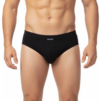 Памучен слип в черен цвят с изчистен дизайн