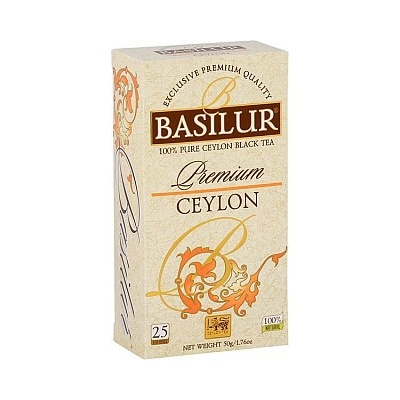 Basilur Premium Ceylon neprebal 25 x 2 g