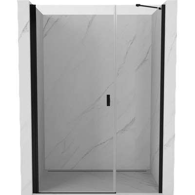 Mexen Mist-B душ кабина с врати 120 см, прозрачна, черна - 8A2-120-001-70-00 (8A2-120-001-70-00)