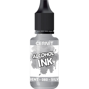 Cernit Alcohol Ink Акрилно мастило Silver 20 ml 1 бр (CE2000020080C)