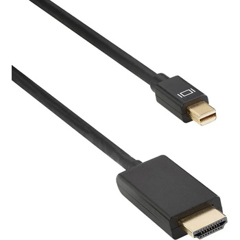 DeTech Кабел DeTech Mini DP - HDMI M/M, 14+1 cooper, 3м, Черен - 18280 (18280)