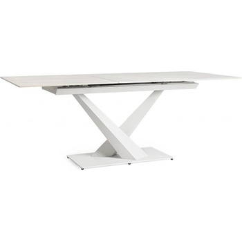 Bizzotto Johannes white ext table 160-200x90 (0731282)