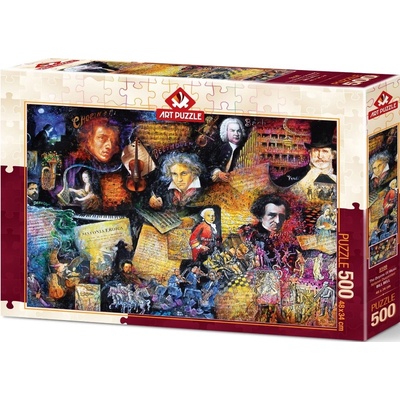Art Puzzle Пъзел Art Puzzle от 500 части - Доайените на музиката (5109)
