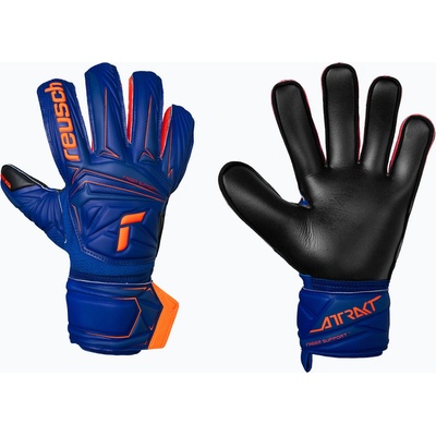 Reusch Attrakt Infinity Finger Support sharp blue/shocking orange/black