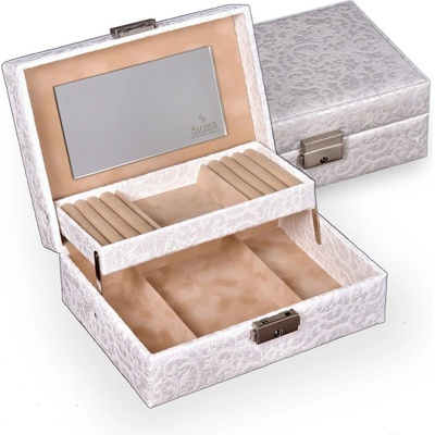 Sacher šperkovnice Britta Tulle 13 000 392043 bílá