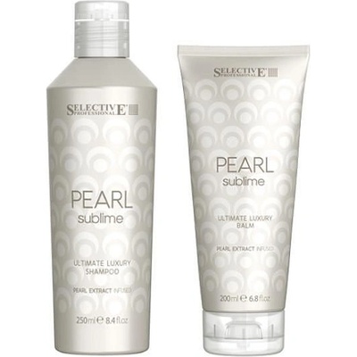 Selective Professional Комплект за луксозен блясък на руса коса Selective Professional Pearl Sublime Ultimate Luxury