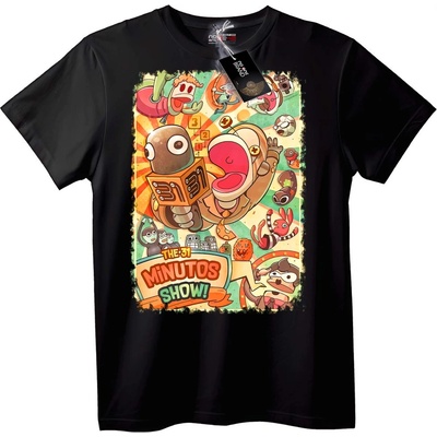 NOONEBRAND 31 Минути Шоу Тениска - 2XL, Black