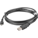 Lanberg CA-USBM-10CC-0018-BK micro USB, 1,8m, černý