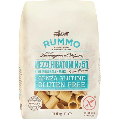 Rummo Mezzi Rigatoni bezlepkové 400 g