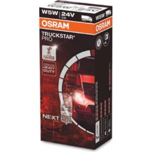 OSRAM Крушка OSRAM W5W, 24V, 5W, 50lm, 10 броя - Maslatabg - 11,73 лв