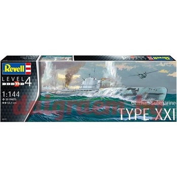 Image 1 of Revell Хоби модел REVELL 05177 - Немска подводница Type XXI (R05177)
