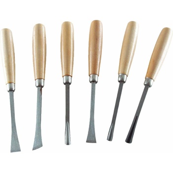 Rezbárske dláta, 6-dielna sada, EXTOL CRAFT