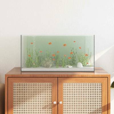 VidaXL akvárium s úložištěm průhledné 60 x 30 x 30 cm sklo 9799.42020384
