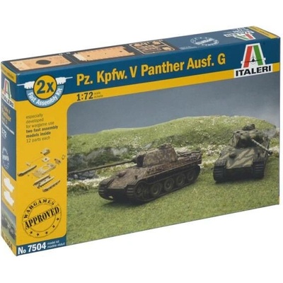 Italeri Pz. Kpfw. V Panther Ausf. G Fast Assembly Kit 1:72