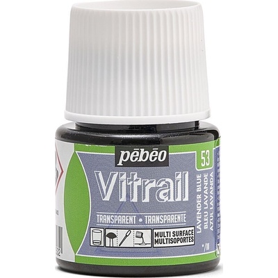 Pébéo Vitrail Боя за стъкло Lavender Blue 45 ml 1 бр (050-053)