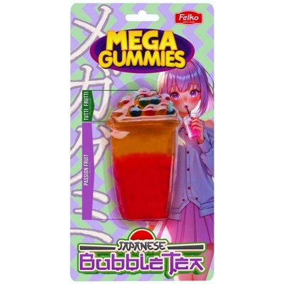 Felko Mega Gummies želé bubble tea 120 g