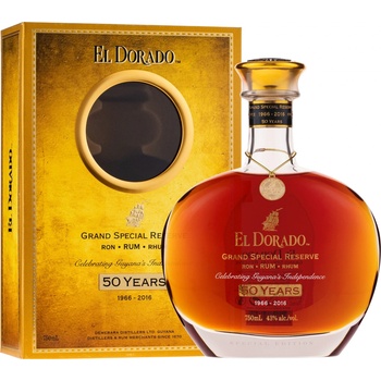 El Dorado Grand Special Reserve 50th Anniversary 43% 0,7 l (kazeta)