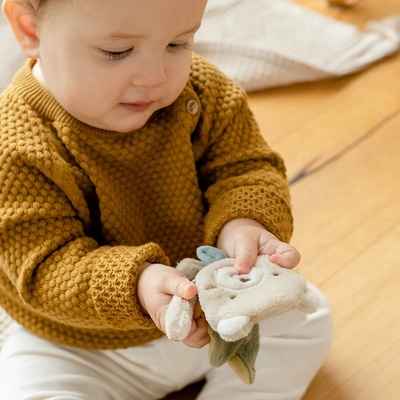 BABY FEHN Chrastítko medvěd FehnNatur 3.0