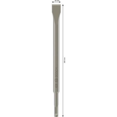 Bosch Plochý sekáč PRO SDS PLUS-4C 20 x 250 mm