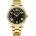 Curren Дамски часовник Curren Kairra, Златист / Черен (CURREN-9088-GOLD-BLACK)