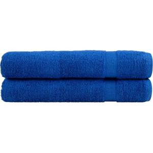 vidaXL Премиум кърпи SOLUND 2 бр сини 100x200 см 600 gsm (137197)
