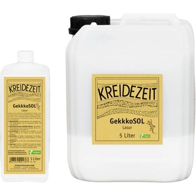 Kreidezeit - GekkkoSOL Lasur přírodní 5 l na 50/150 m2