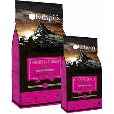 Black Olympus Puppy Chicken & Brown Rice 14 kg