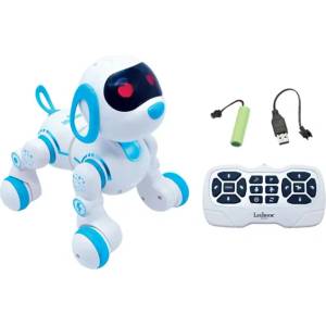 Lexibook Интерактивна играчка Lexibook Power Puppy - Куче робот Jr, с RC, синьо (PUP01) - baby