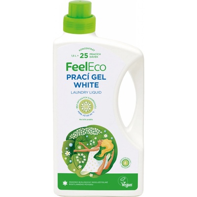 FeelEco prací gél white 1,5 l