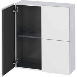 Duravit L-Cube - Шкафче 80x70x24 см, с 2 врати, бяло матово LC116701818 (LC116701818)