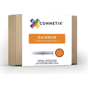 Connetix CONNETIX® Rainbow Ball Pack 12 бр (CT-R-00012-BA)